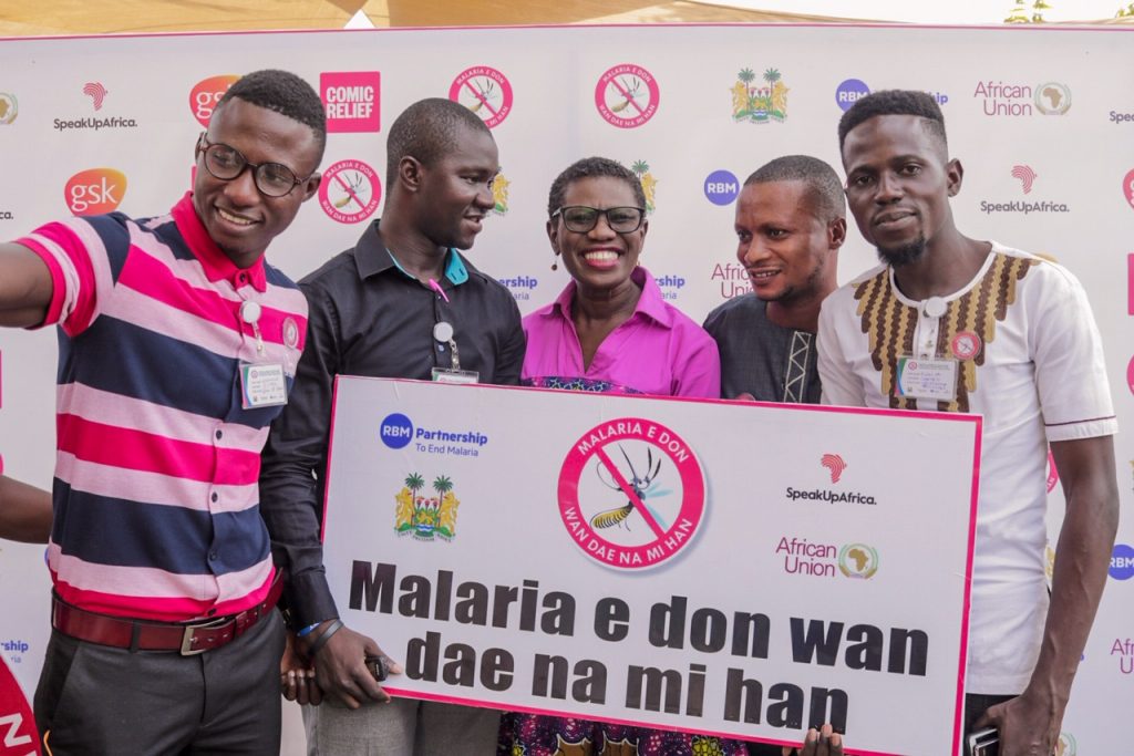 Malaria media coalition launch in Sierra Leone