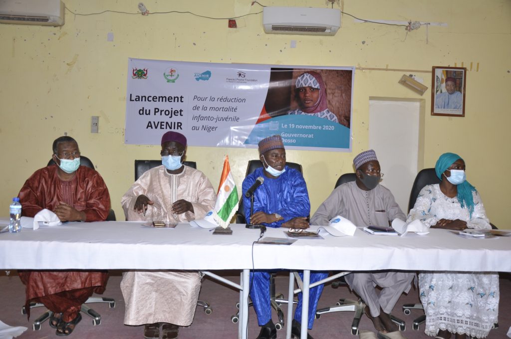 Mass drug administration program launched in the city of Dosso in Niger