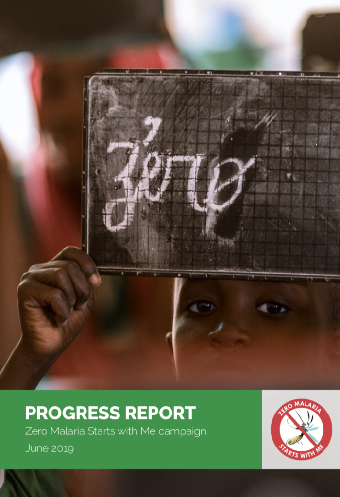 Zero Malaria Starts with Me Progress Report June 2019