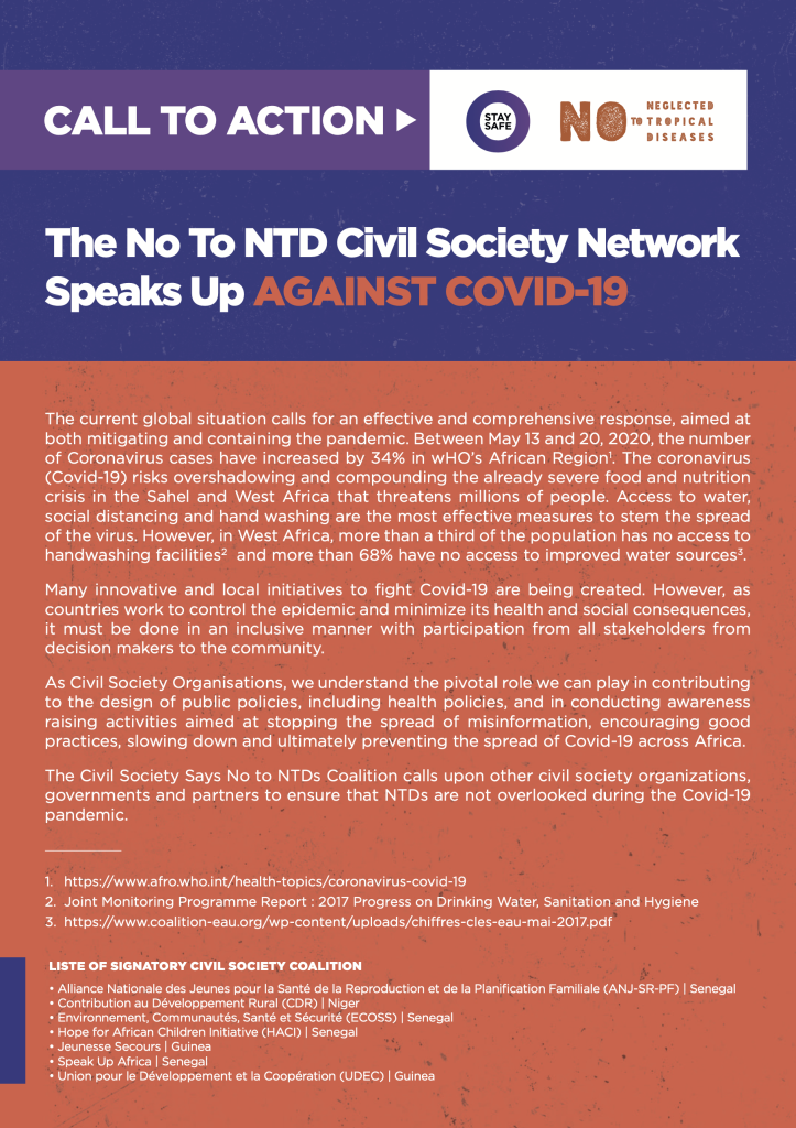 CSOs Coalition against COVID-19