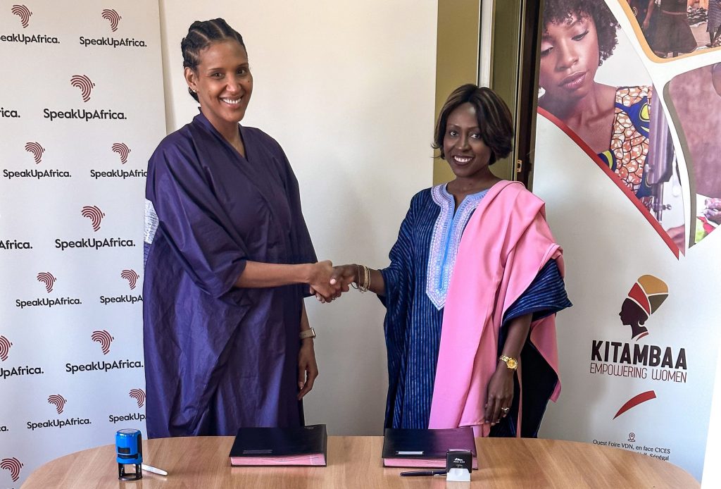 Speak Up Africa and Kitambaa partner to promote menstrual health and hygiene