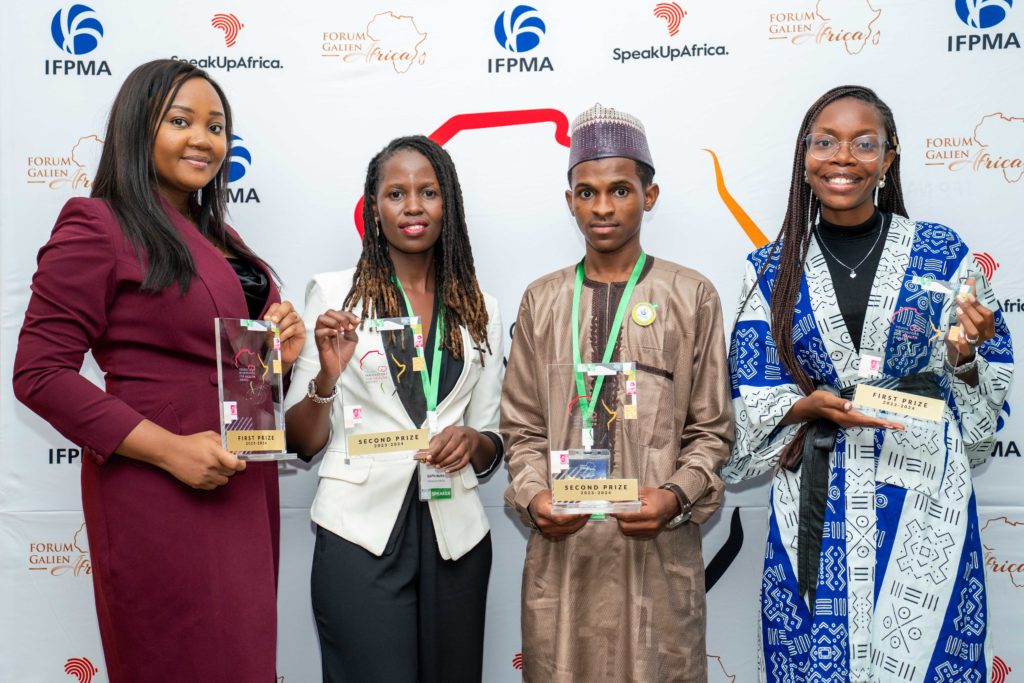 Four innovators awarded Africa Young Innovators for Health Award for contributions to Universal Health Coverage 