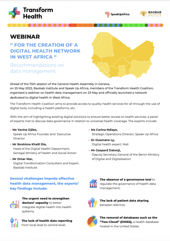 Transform Health – Establishing a regional network for digital health