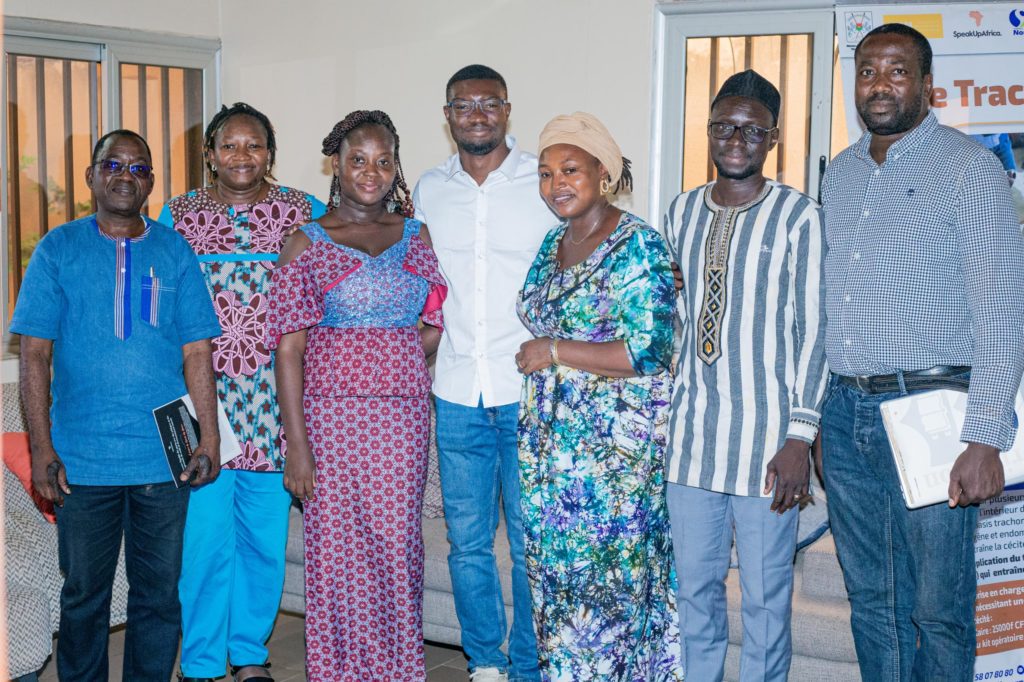 Fighting Neglected Tropical Diseases in Burkina Faso: International triple jump athlete, Hugues Fabrice Zango, strengthens his commitment alongside us.